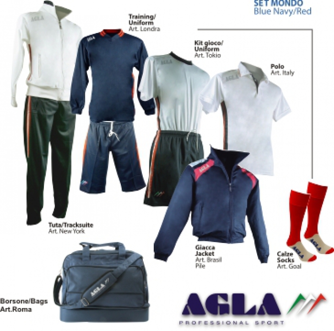 Set Mondo col royal white