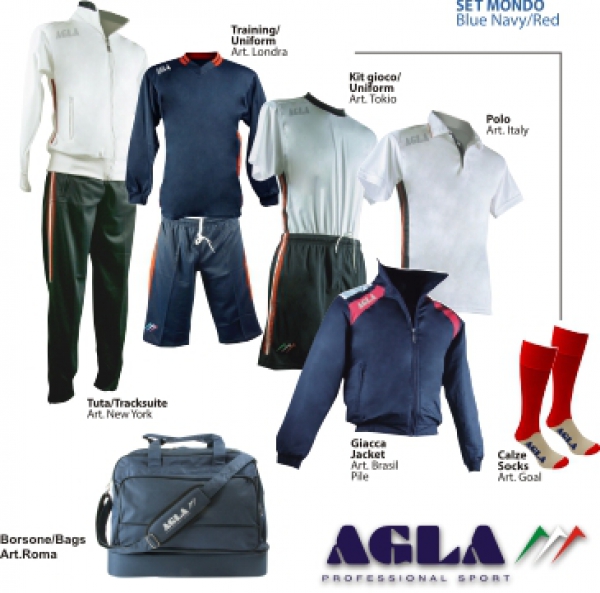 Set Mondo col royal white